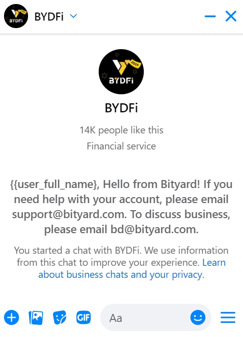 How to Contact BYDFi Support