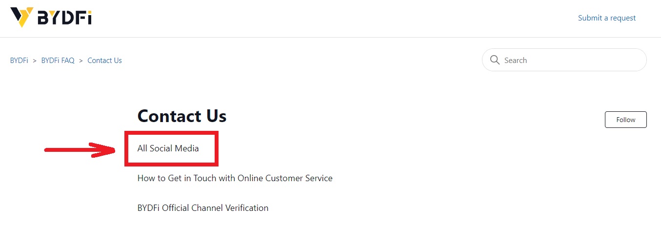 How to Contact BYDFi Support