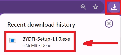 How to Download and Install BYDFi Application for Laptop/PC (Windows, macOS)