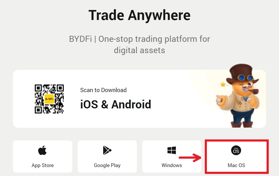 How to Download and Install BYDFi Application for Laptop/PC (Windows, macOS)