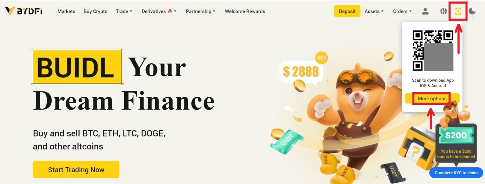 How to Download and Install BYDFi Application for Laptop/PC (Windows, macOS)