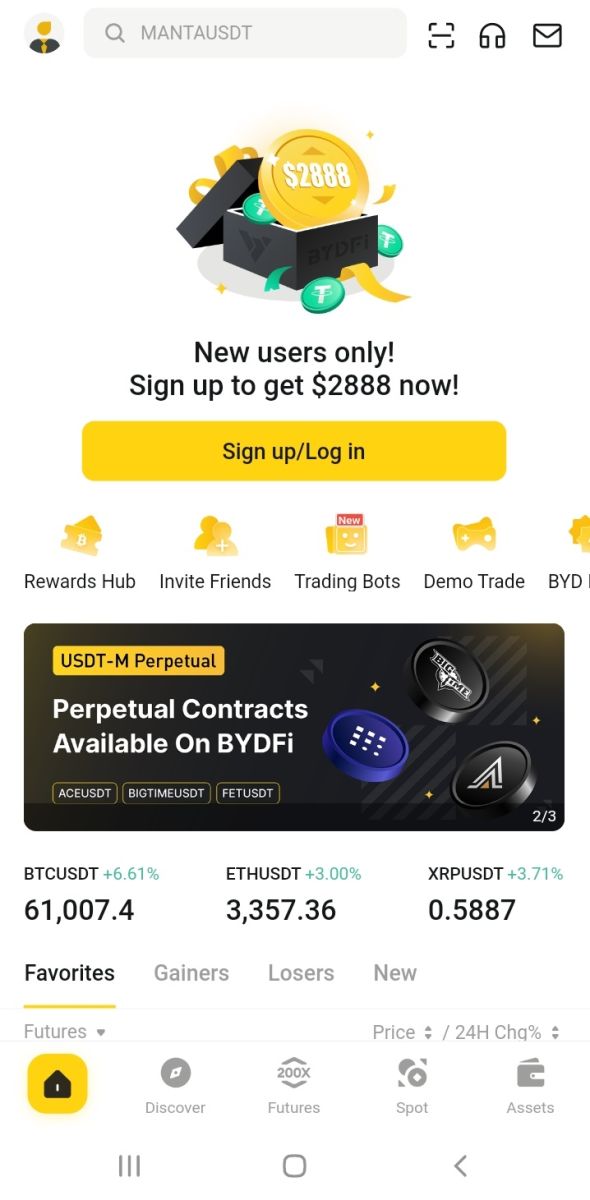 How to Download and Install BYDFi Application for Mobile  Phone (Android, iOS)