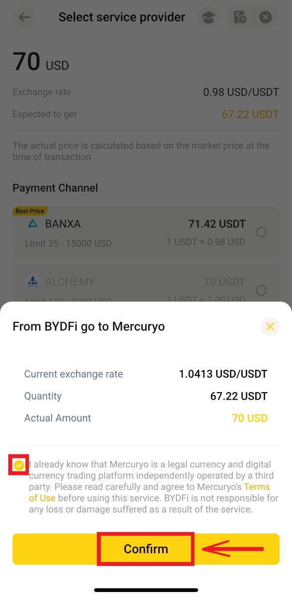 How to Login and Deposit on BYDFi