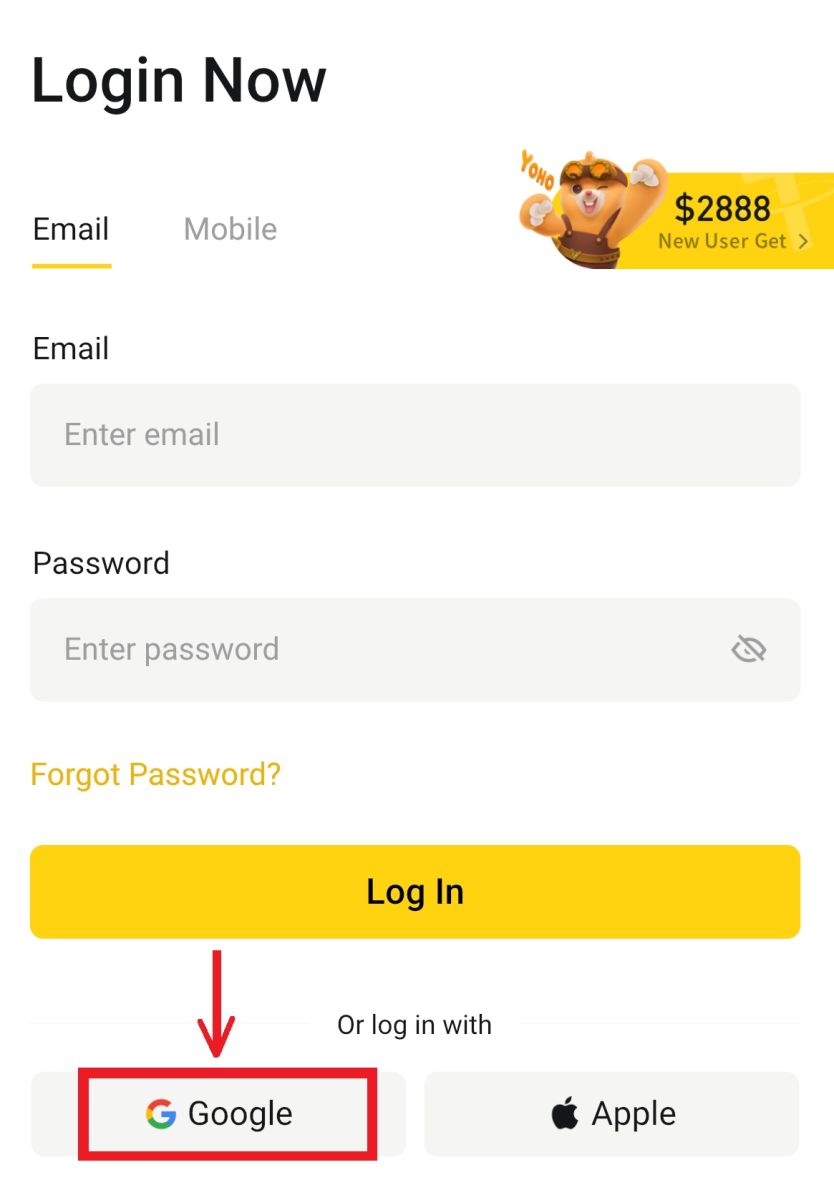 How to Login and Verify Account in BYDFi