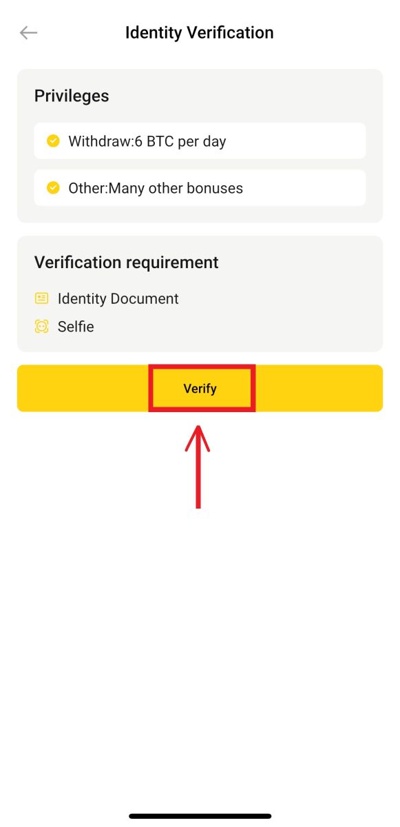 How to Login and Verify Account in BYDFi
