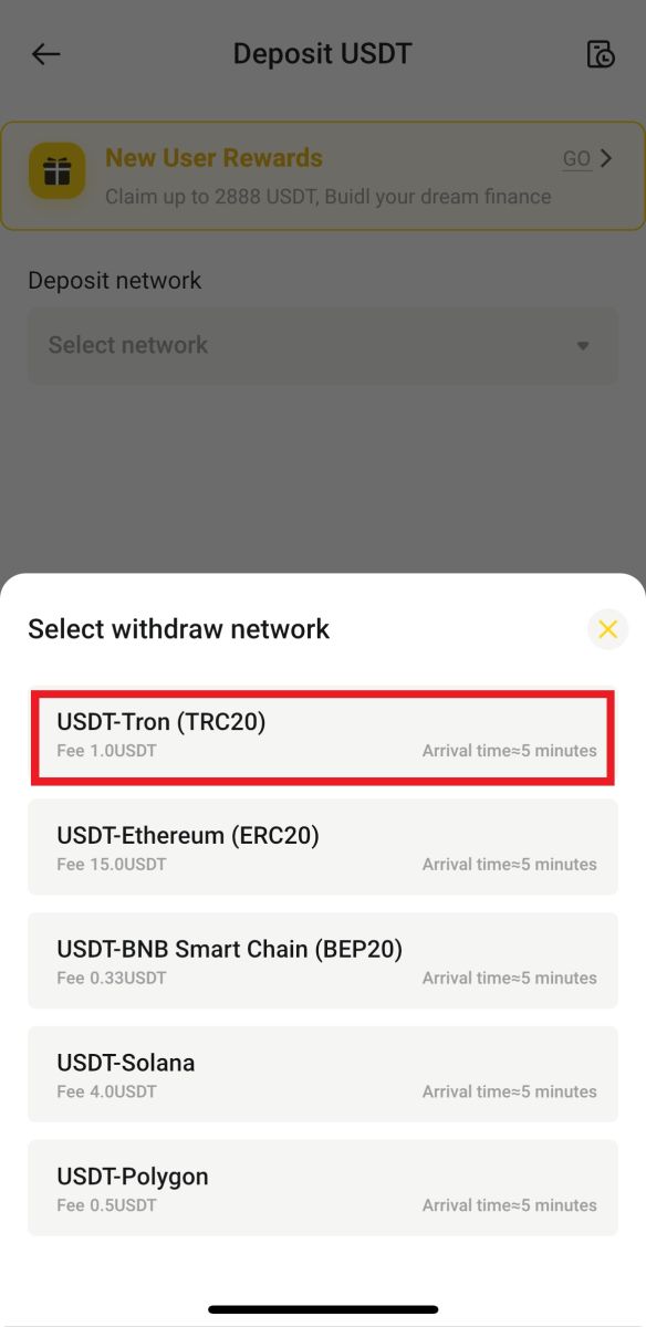 How to Open Account and Deposit into BYDFi