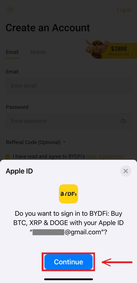 How to Open Account and Withdraw from BYDFi