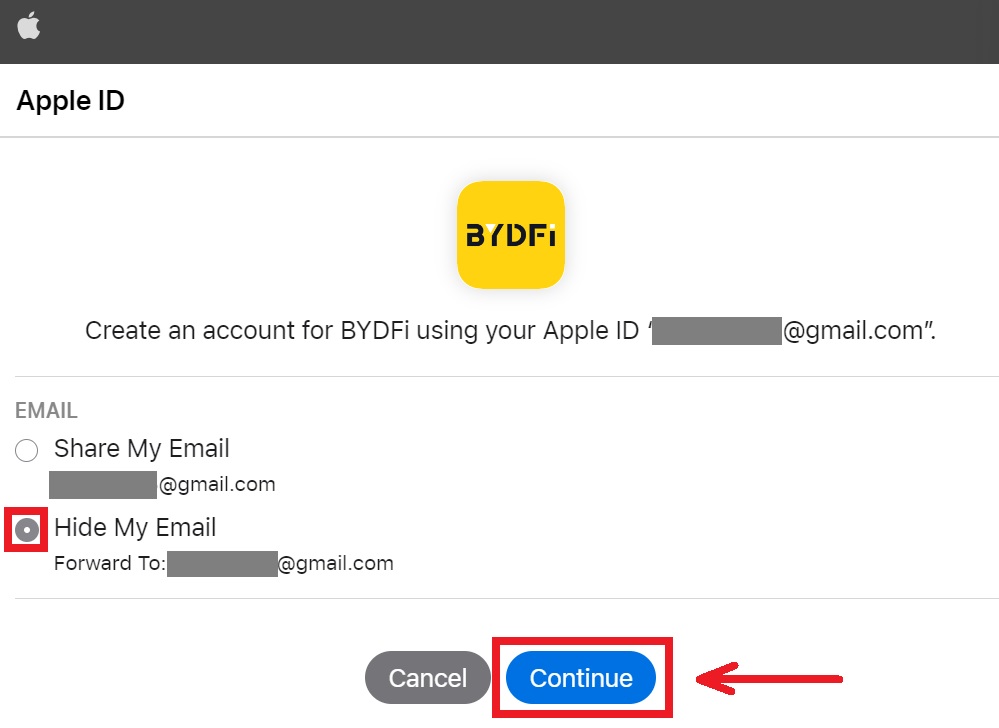 How to Open Account on BYDFi