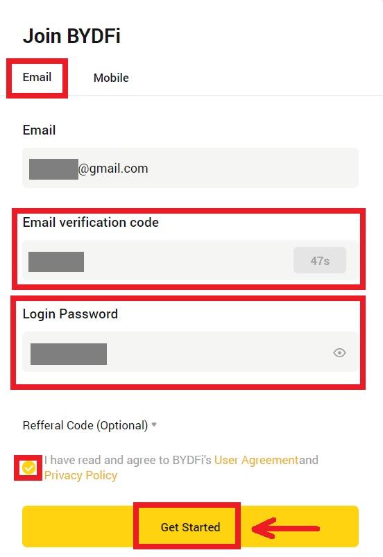 How to Register and start Trading with a Demo Account in BYDFi