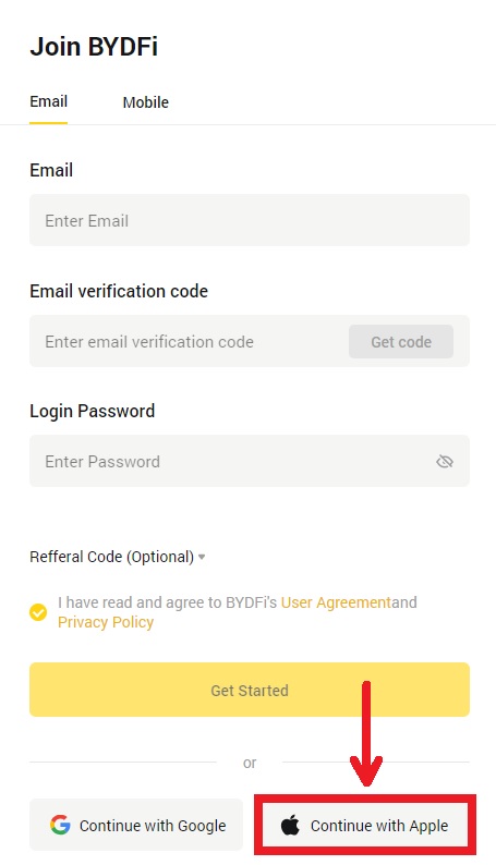 How to Register and Trade Crypto at BYDFi