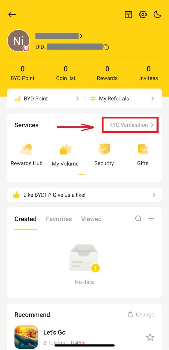 How to Register and Verify Account on BYDFi