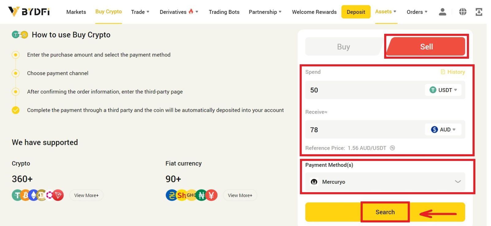 How to Register and Withdraw on BYDFi