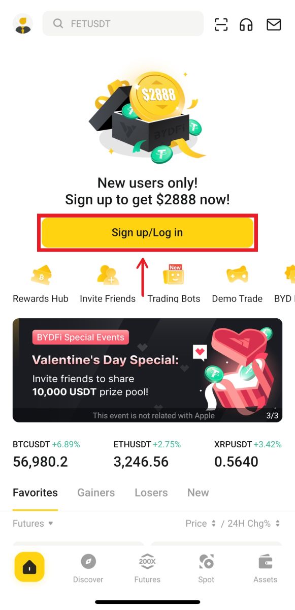 How to Sign in and Withdraw from BYDFi