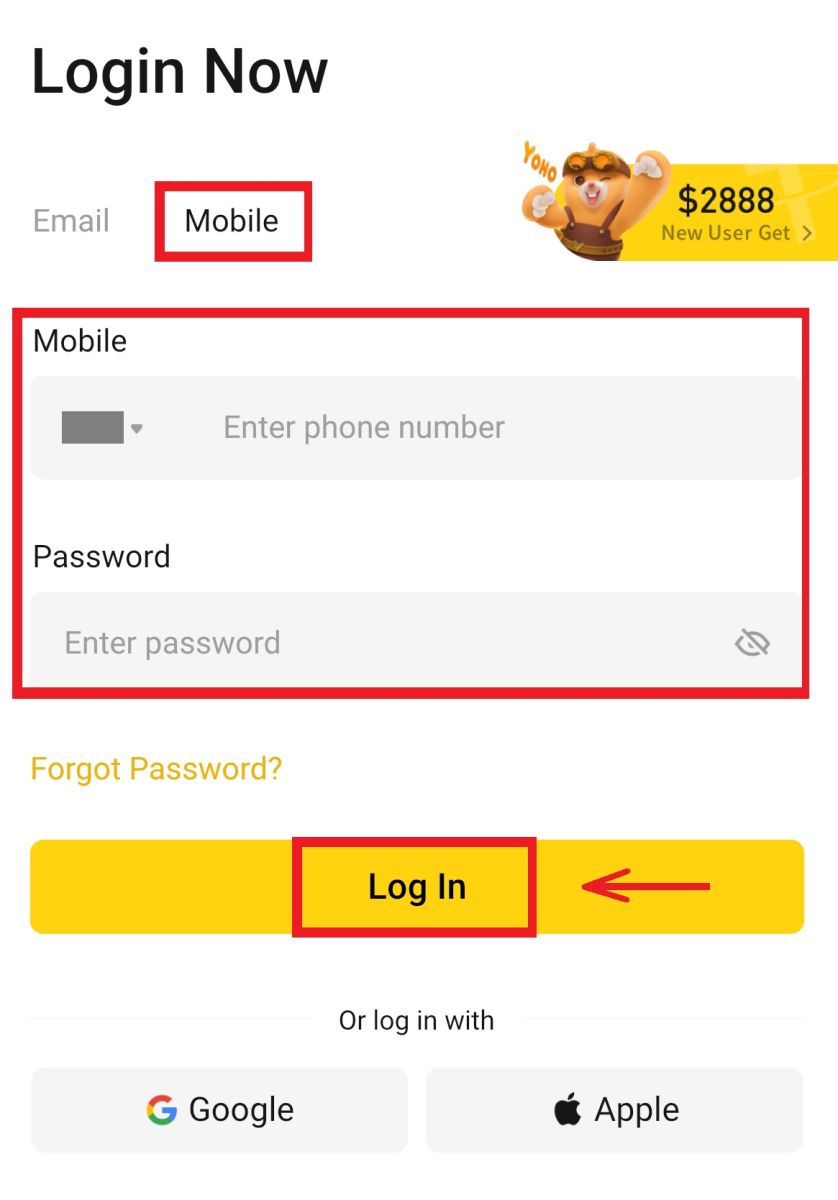 How to Sign in and Withdraw from BYDFi