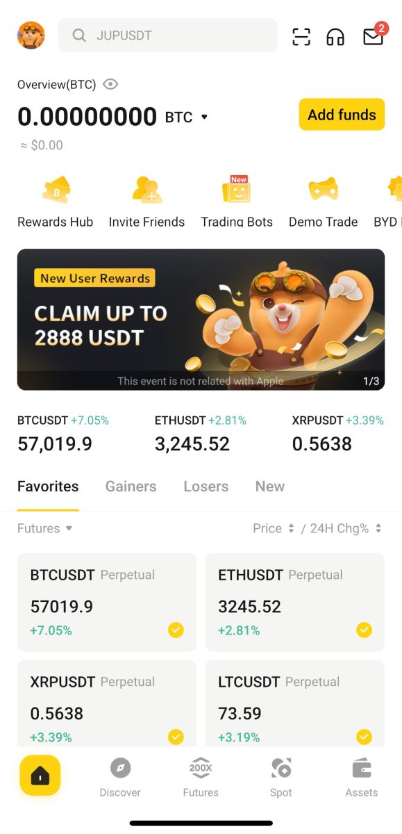 How to Sign in and Withdraw from BYDFi
