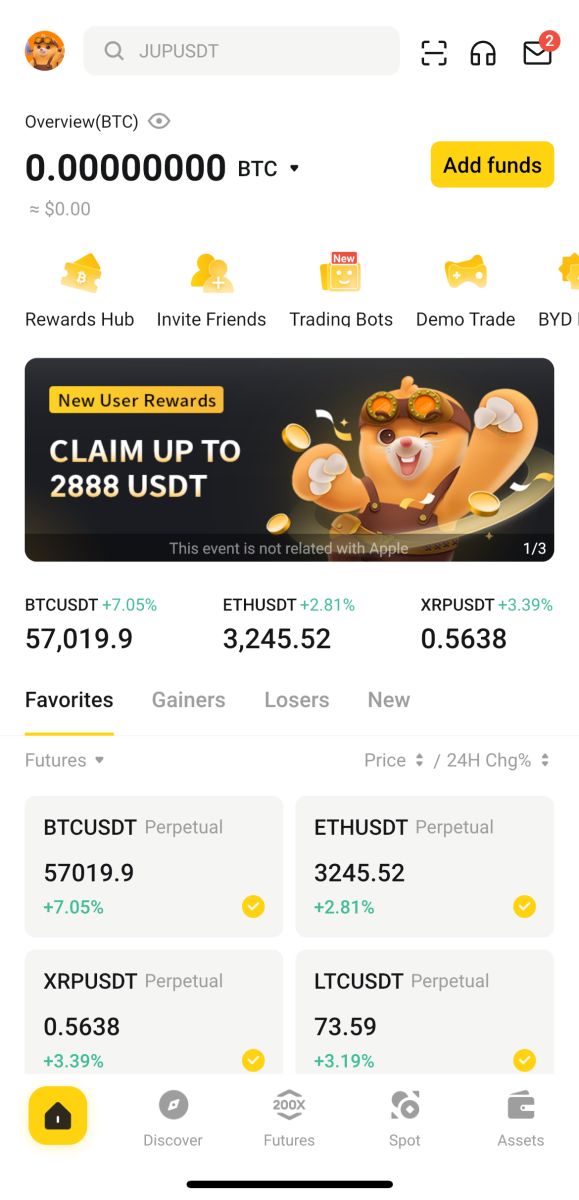 How to Sign in and Withdraw from BYDFi