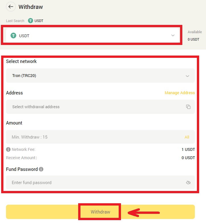 How to Withdraw and make a Deposit on BYDFi