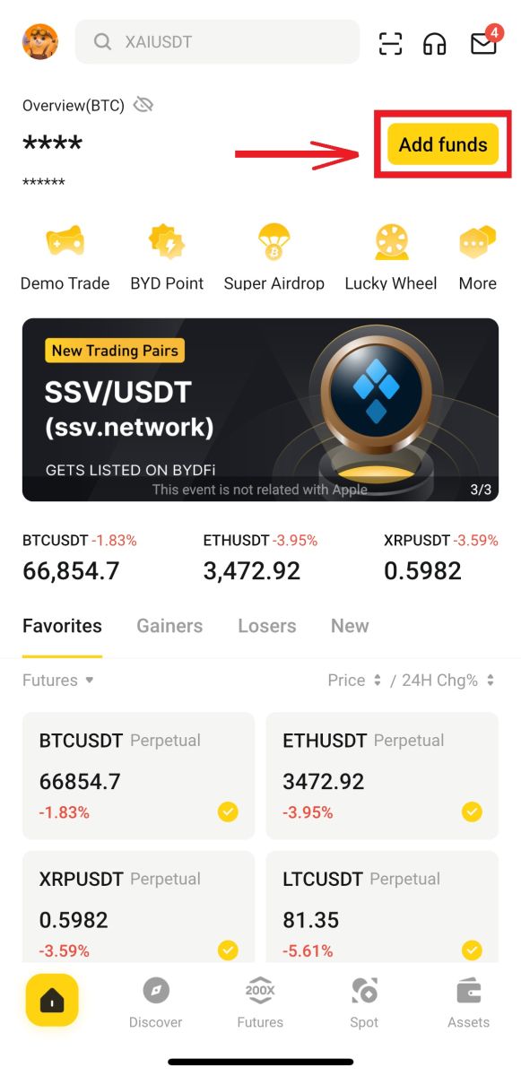 How to Withdraw from BYDFi